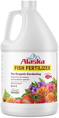 Fertilizante de Pescado Alaska Orgánico 5-1-1