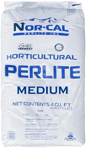 Perlita Norcal para Horticultura Orgánica Bolsa de 4 Pies Cúbicos